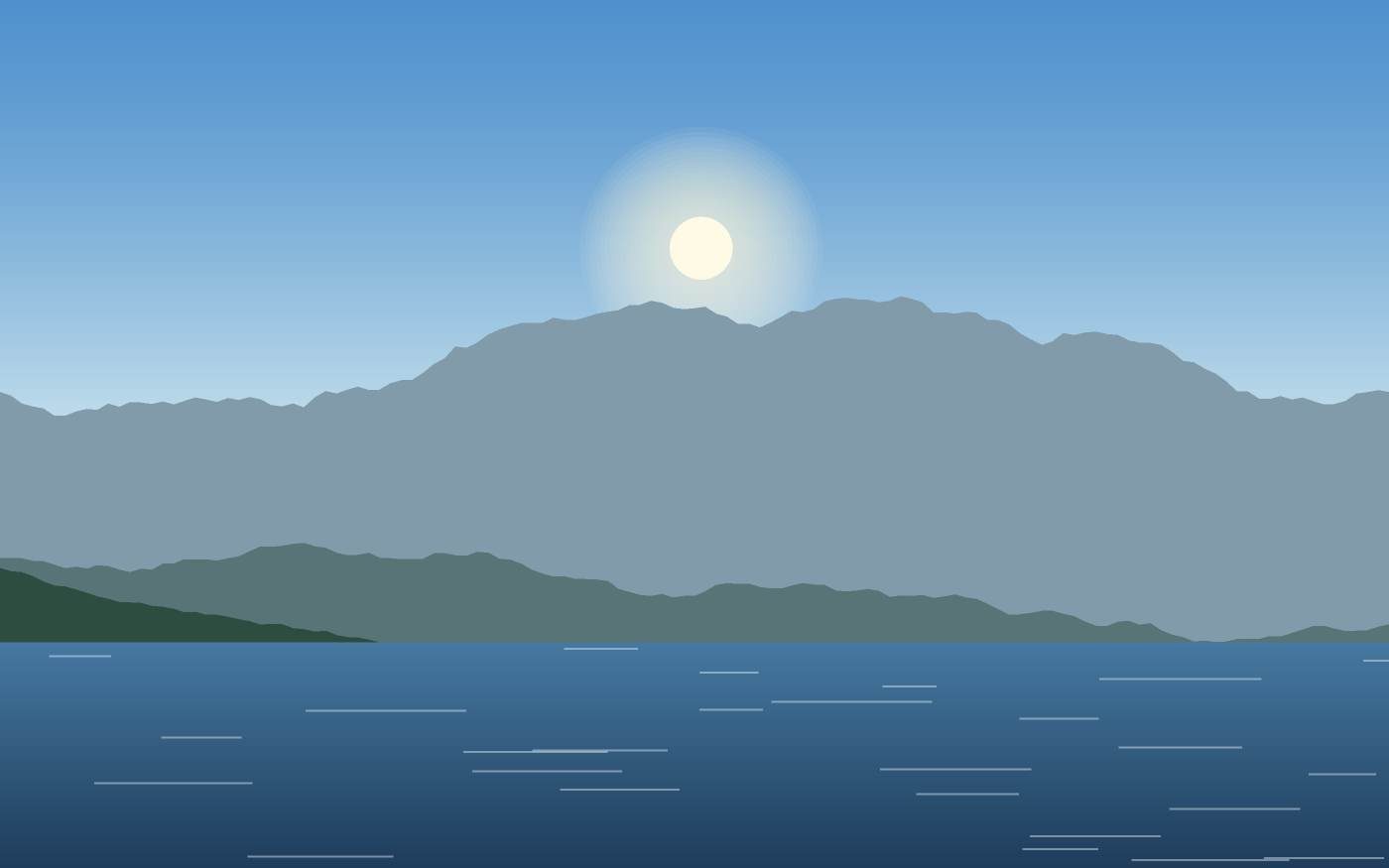 Landschaftsillustration