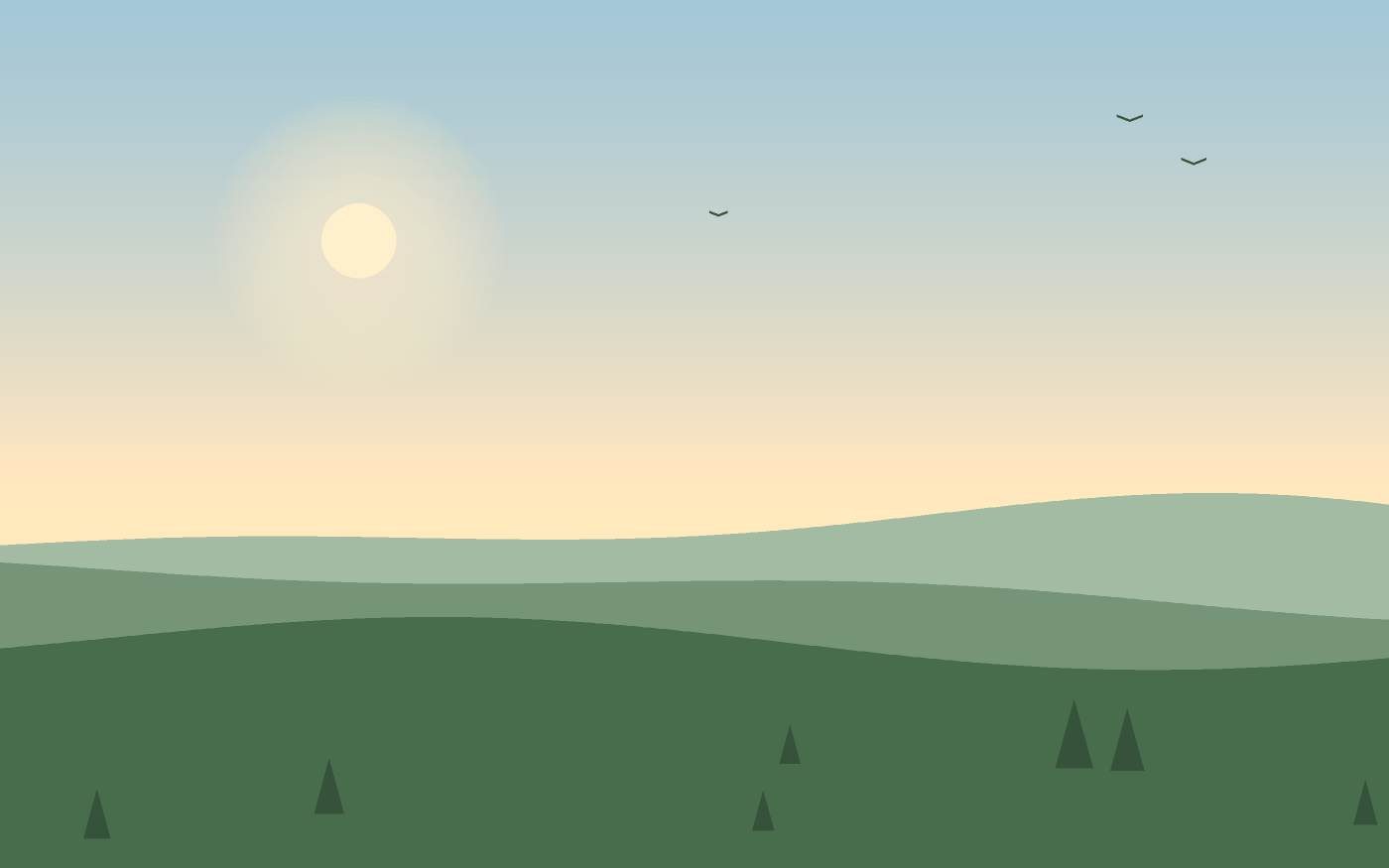 Landschaftsillustration