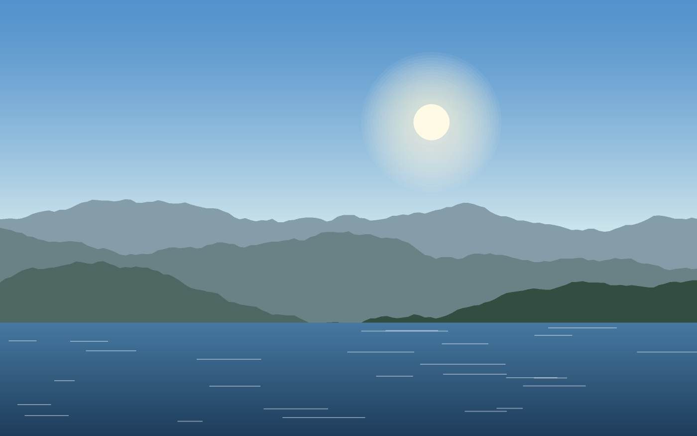 Ilustrace krajiny