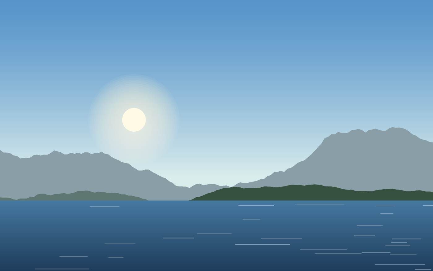 Landschaftsillustration