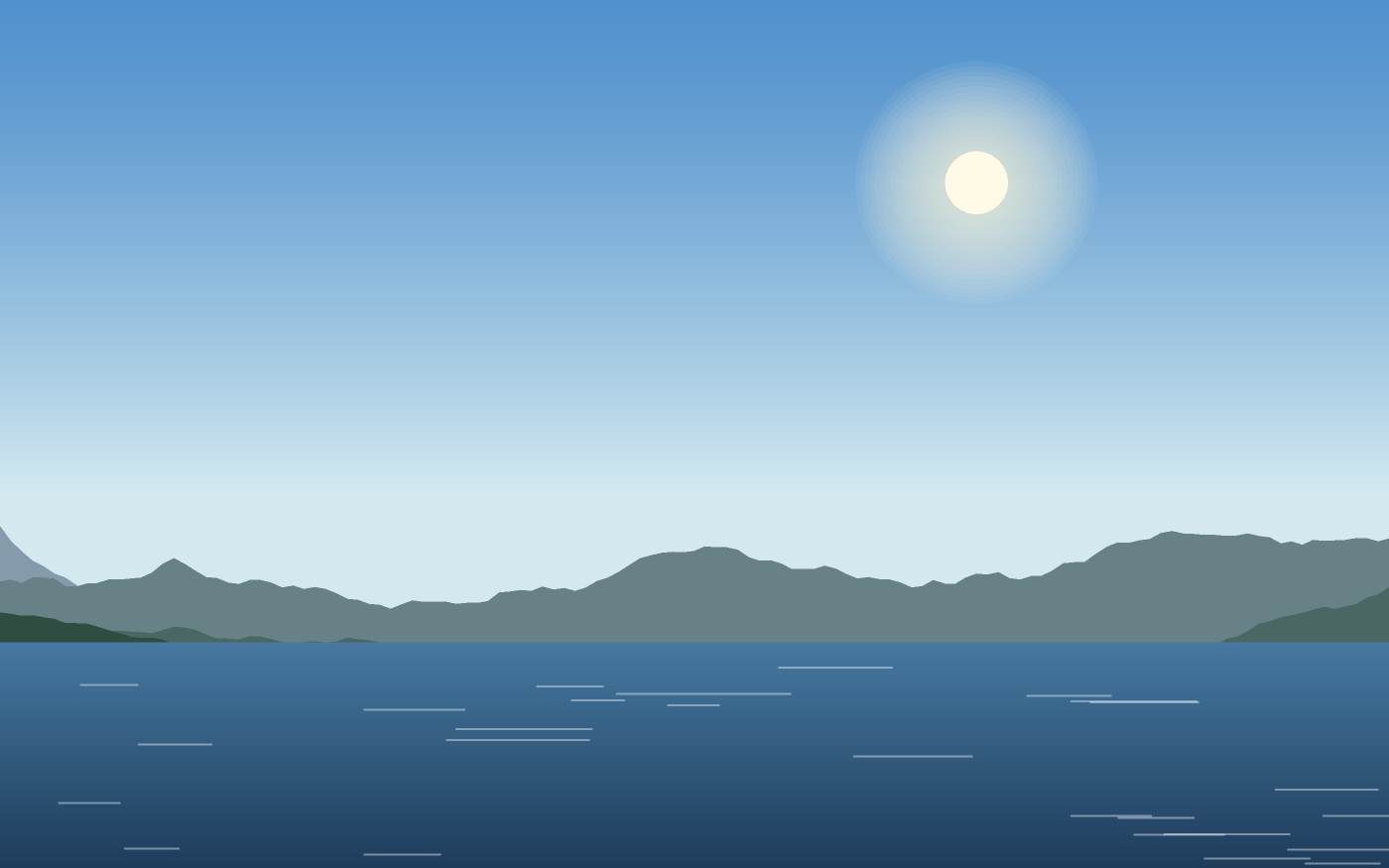 Landschaftsillustration