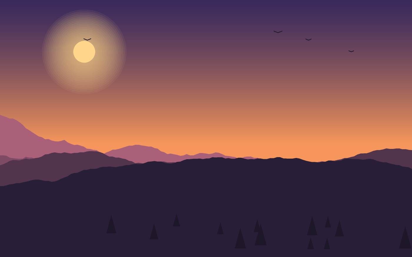 Landskabsillustration