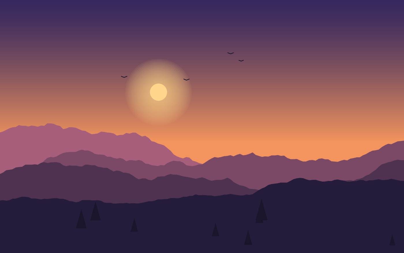 Landskabsillustration