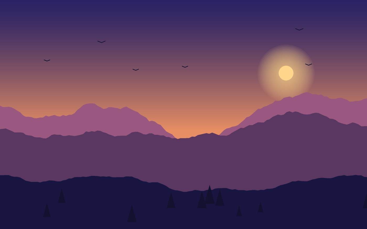 Landskabsillustration