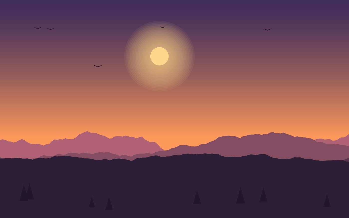 Landskabsillustration