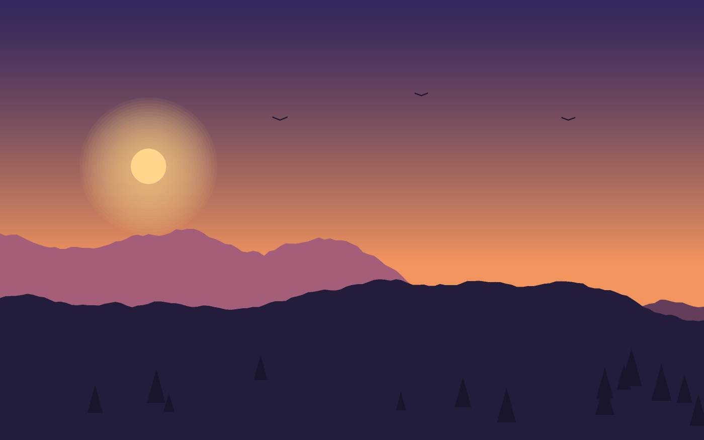Illustration de paysage
