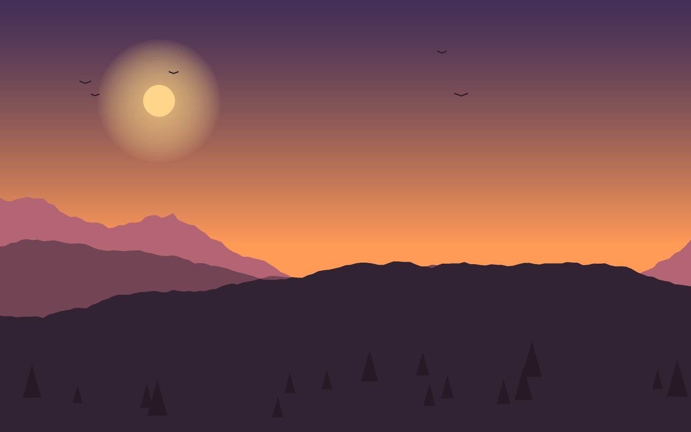 Illustration de paysage
