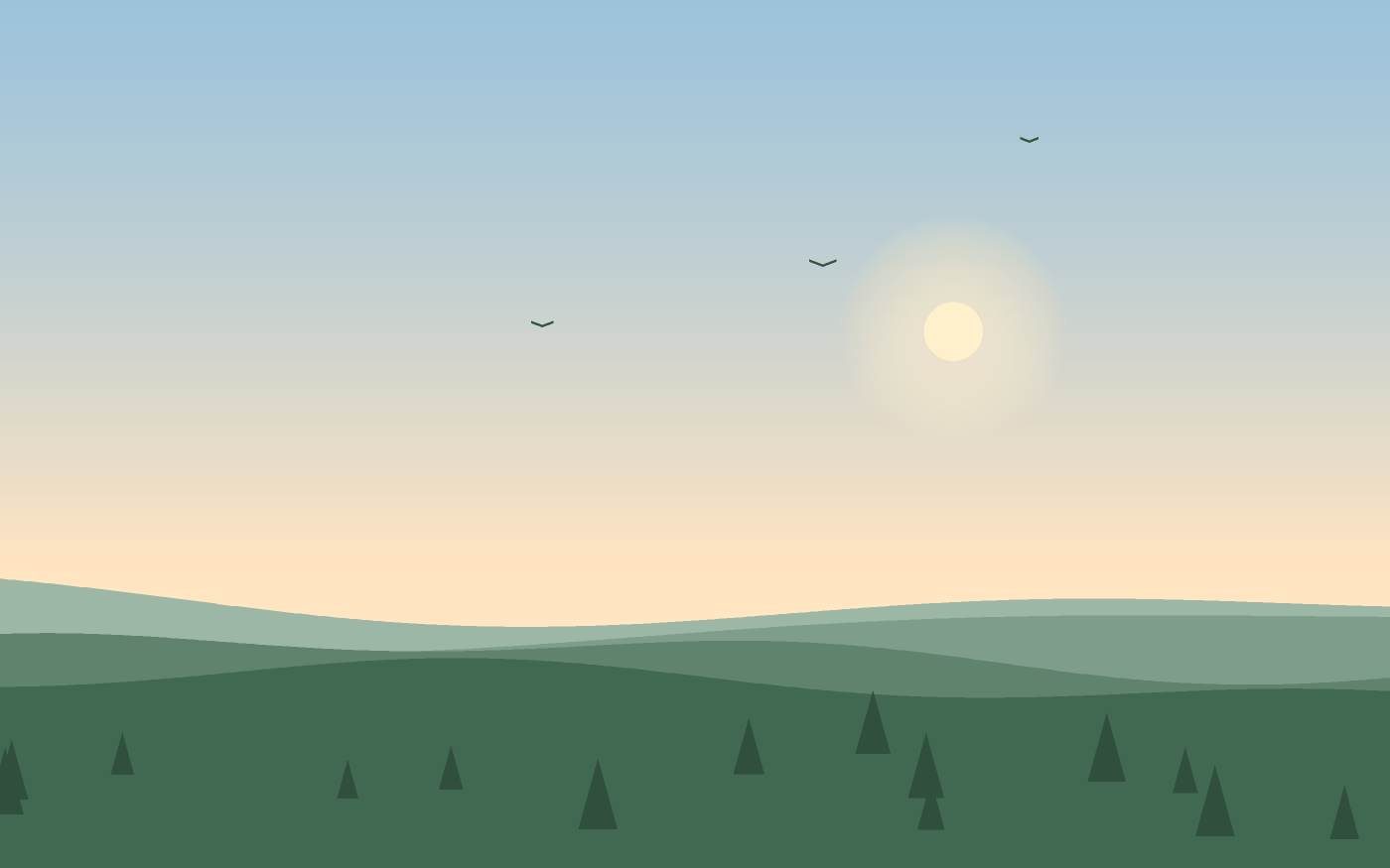 Landskapsillustration