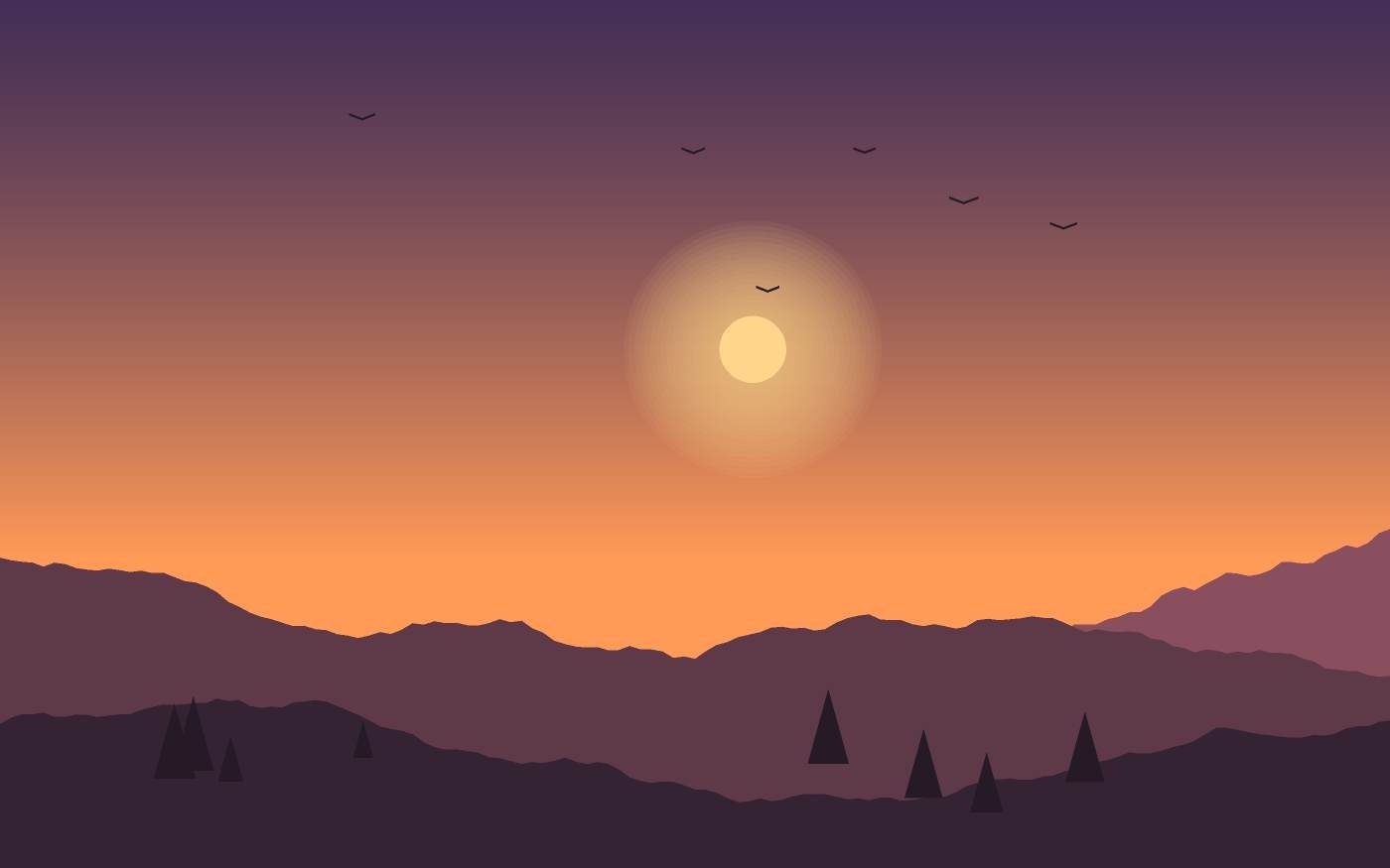 Landskapsillustration