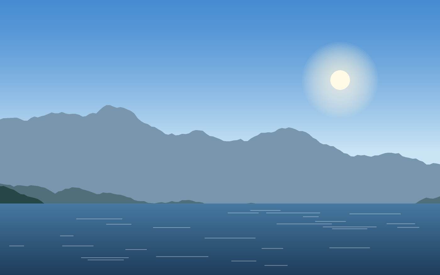 Landscape illustration